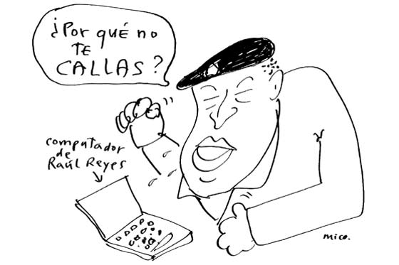 ¿Por qué no te callas?