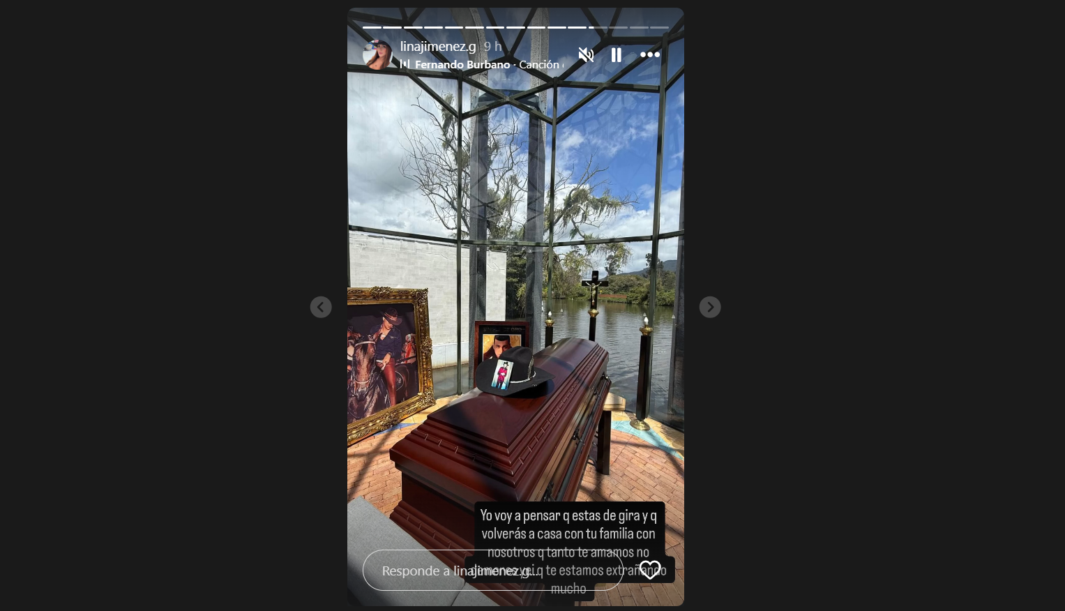 Hermana de Yeison Jiménez publicó foto del funeral: este detalle llamó la atención