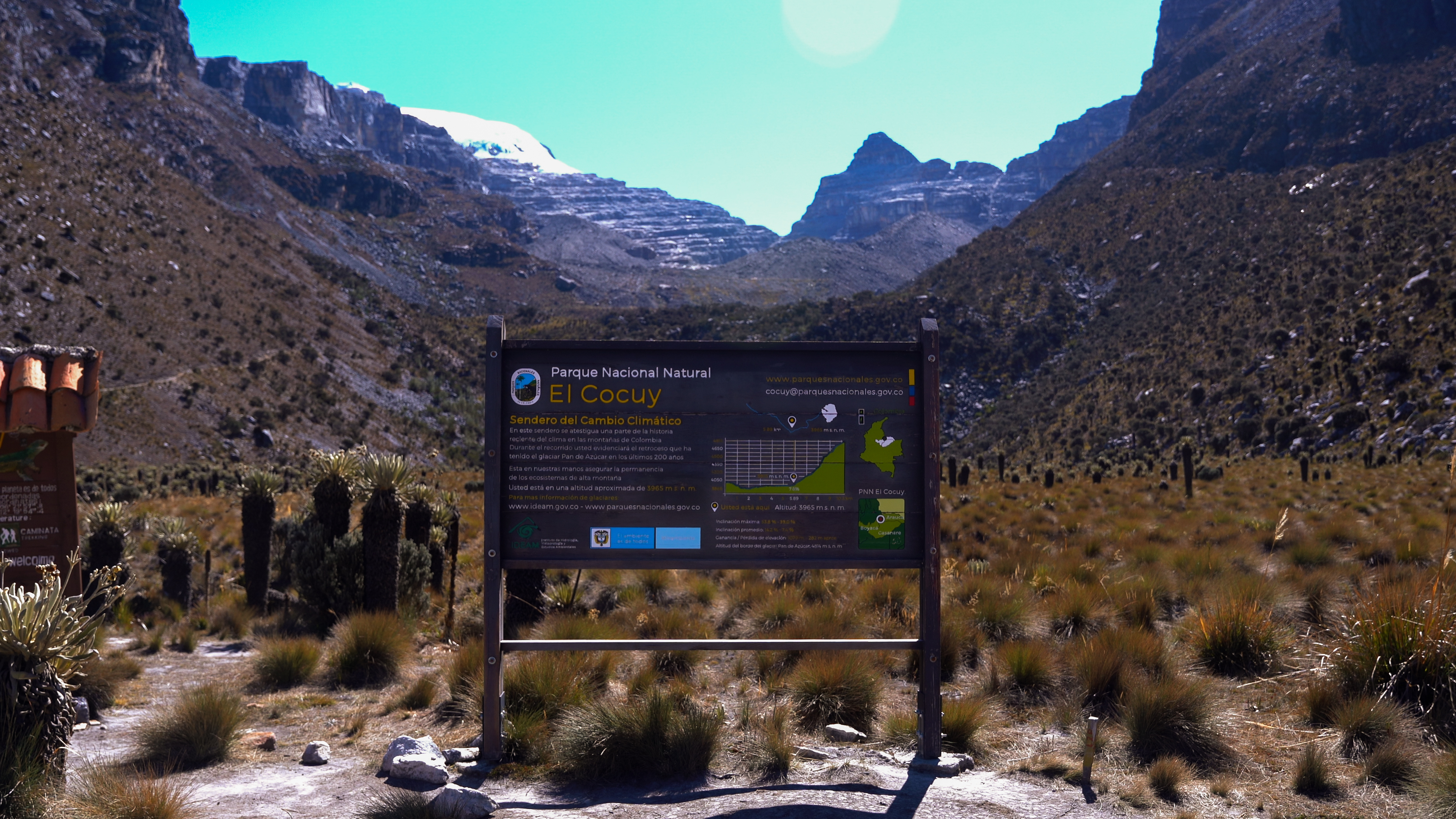 En el marco de los monitoreos se han diseñado “los senderos del cambio climático”, para conocer el estado de los glaciares.
