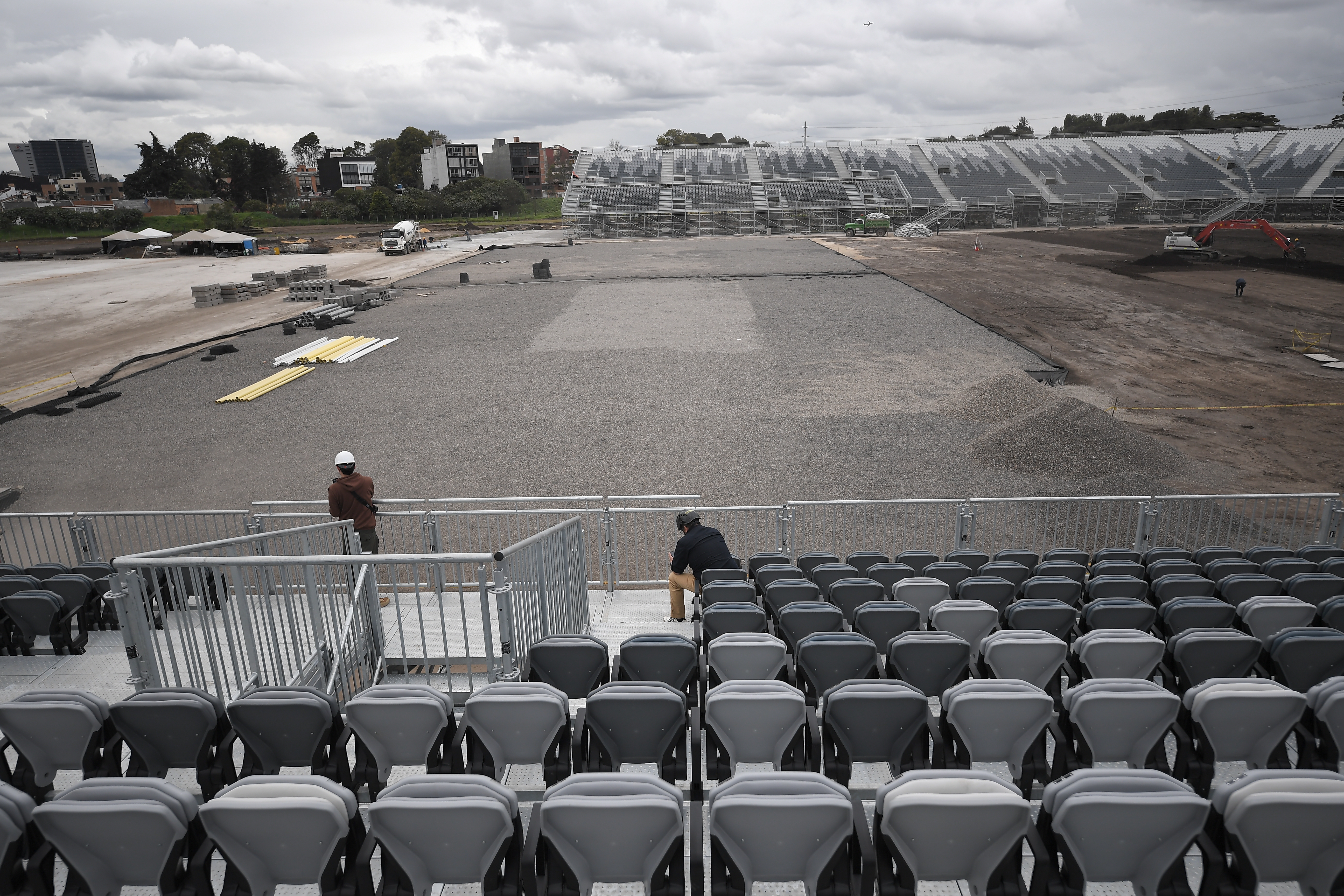 Vive Claro, construcción del nuevo escenario musical en Bogotá