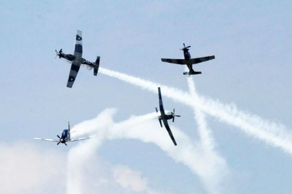 Siete muertos durante una exhibición aérea en Inglaterra