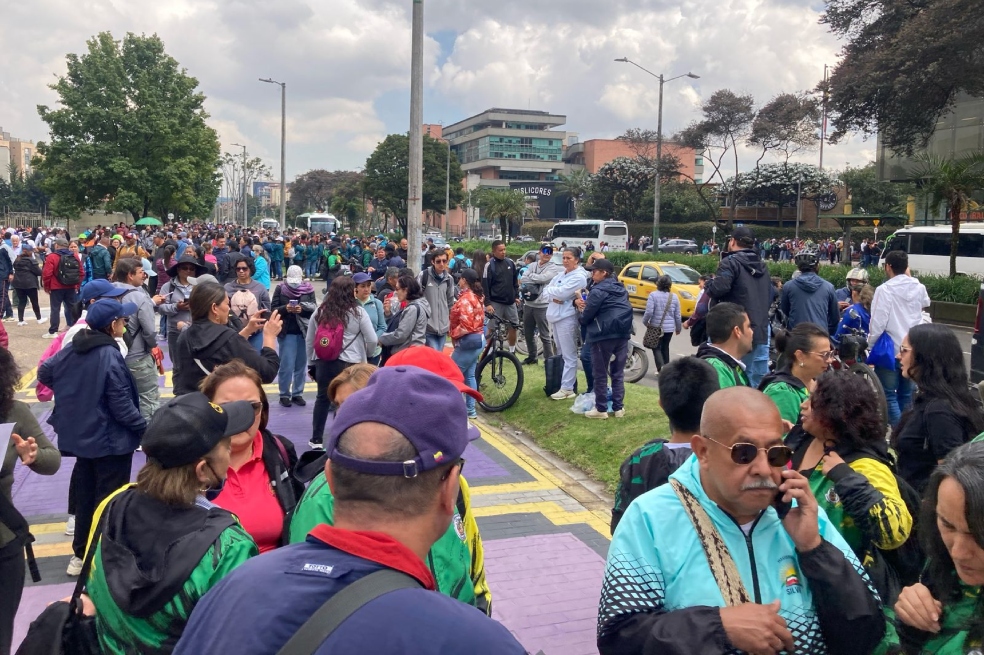 Protestas de maestros por fallas en el sistema de salud. Mineducación se pronuncia