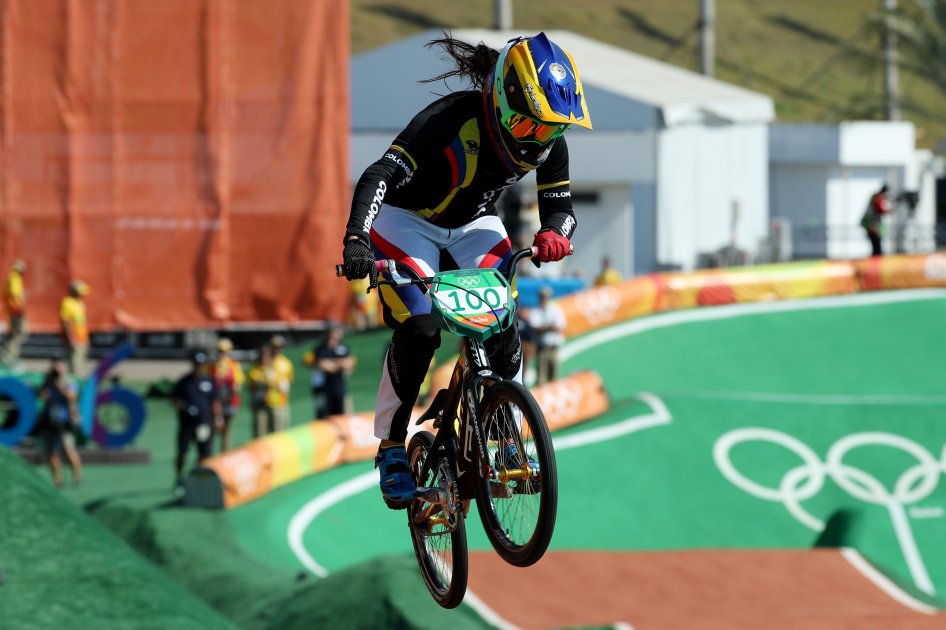Mariana Pajón ganó la primera válida de la Copa de Francia