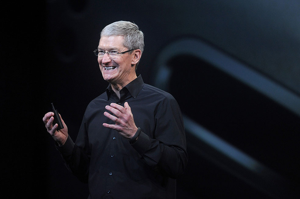 Tim Cook, director ejecutivo de Apple, se declaró abiertamente homosexual. / Bloomberg