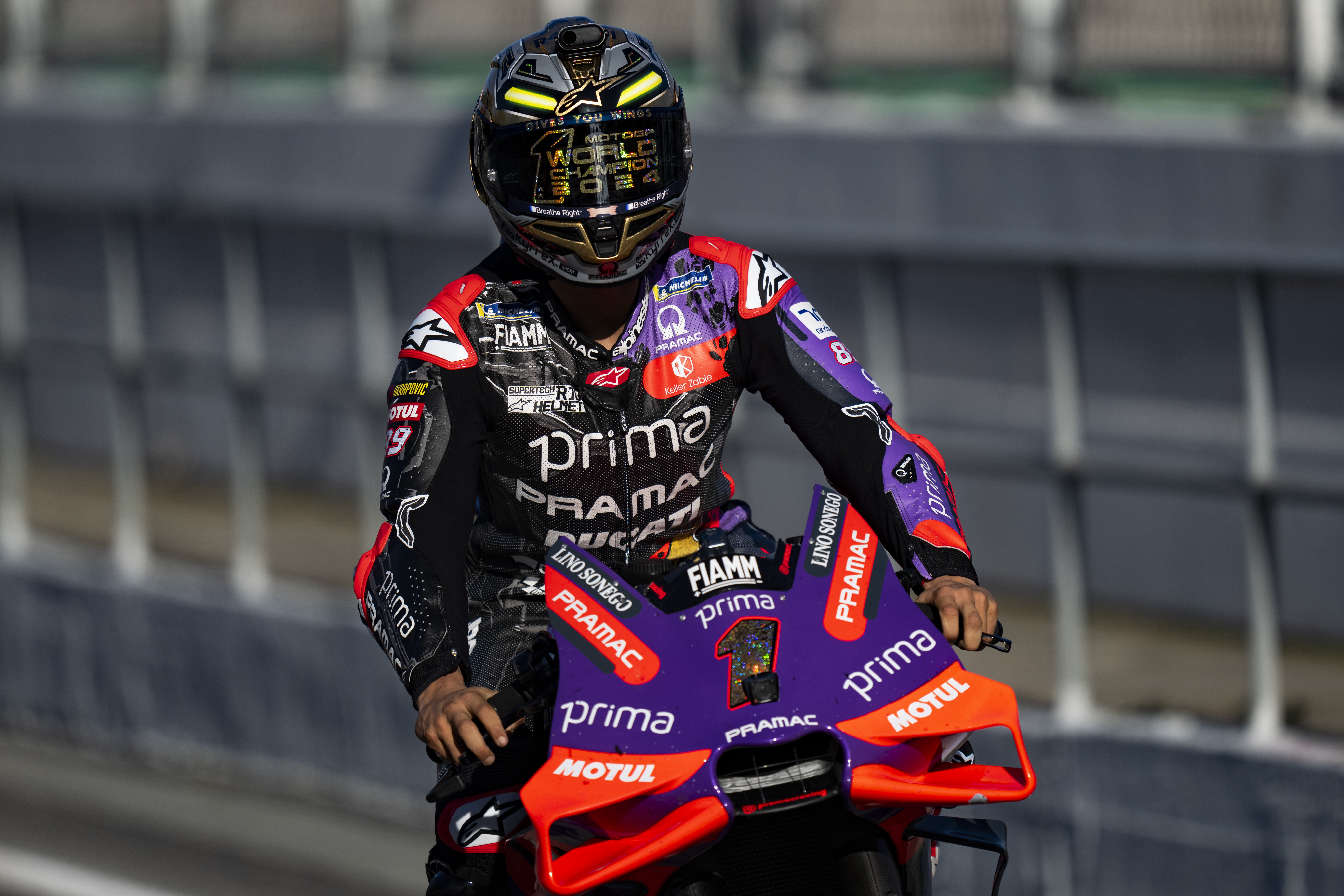 Jorge Martín, campeón del mundo de MotoGP