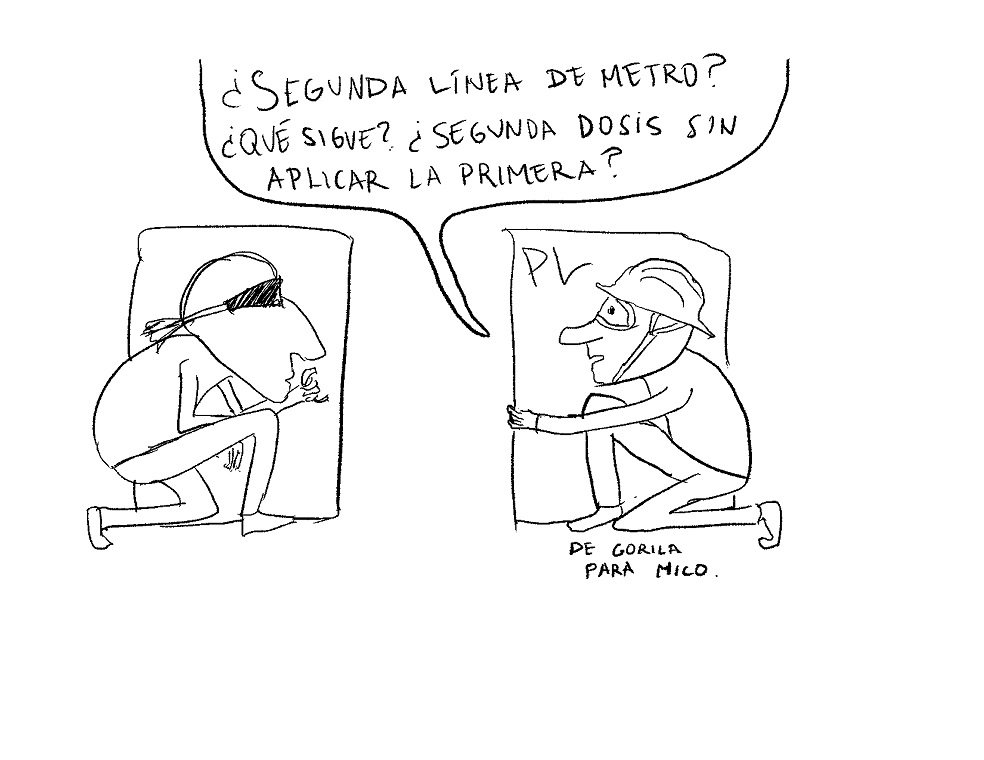 ¿Segunda línea de metro? Por Gorila