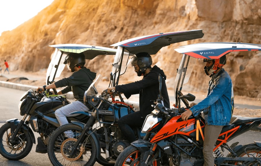 Paraguas para moto: ¿cómo funciona?