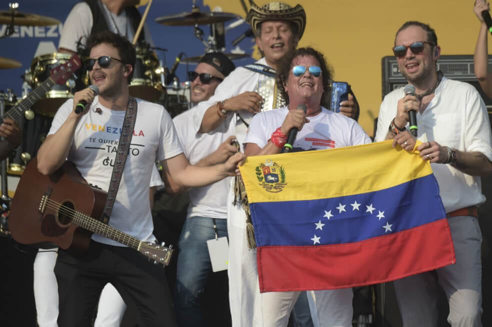 ¿Qué pasó en el concierto Venezuela Aid Live en Tienditas?