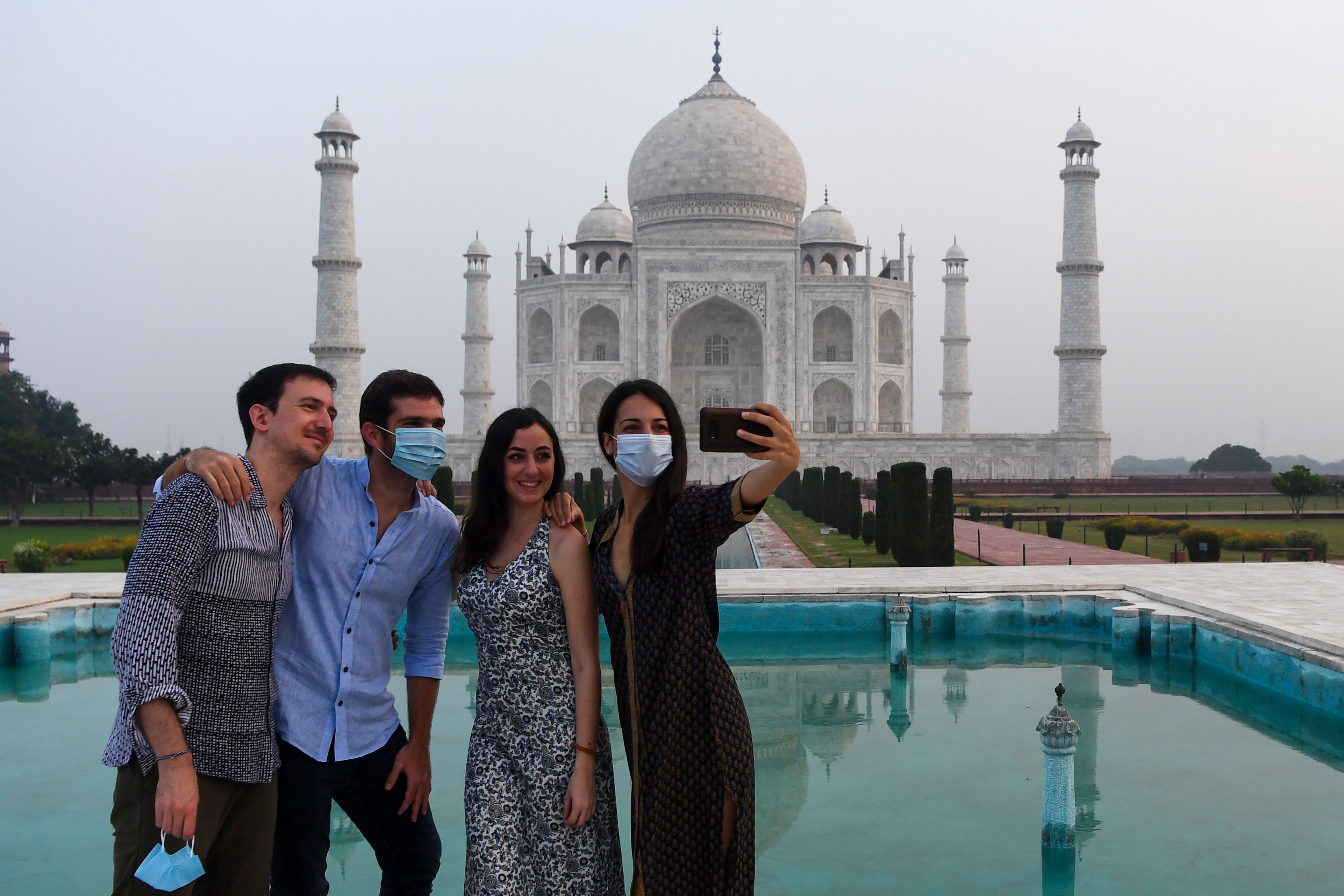 En el Taj Mahal existirá un límite de 5.000 visitantes al día.