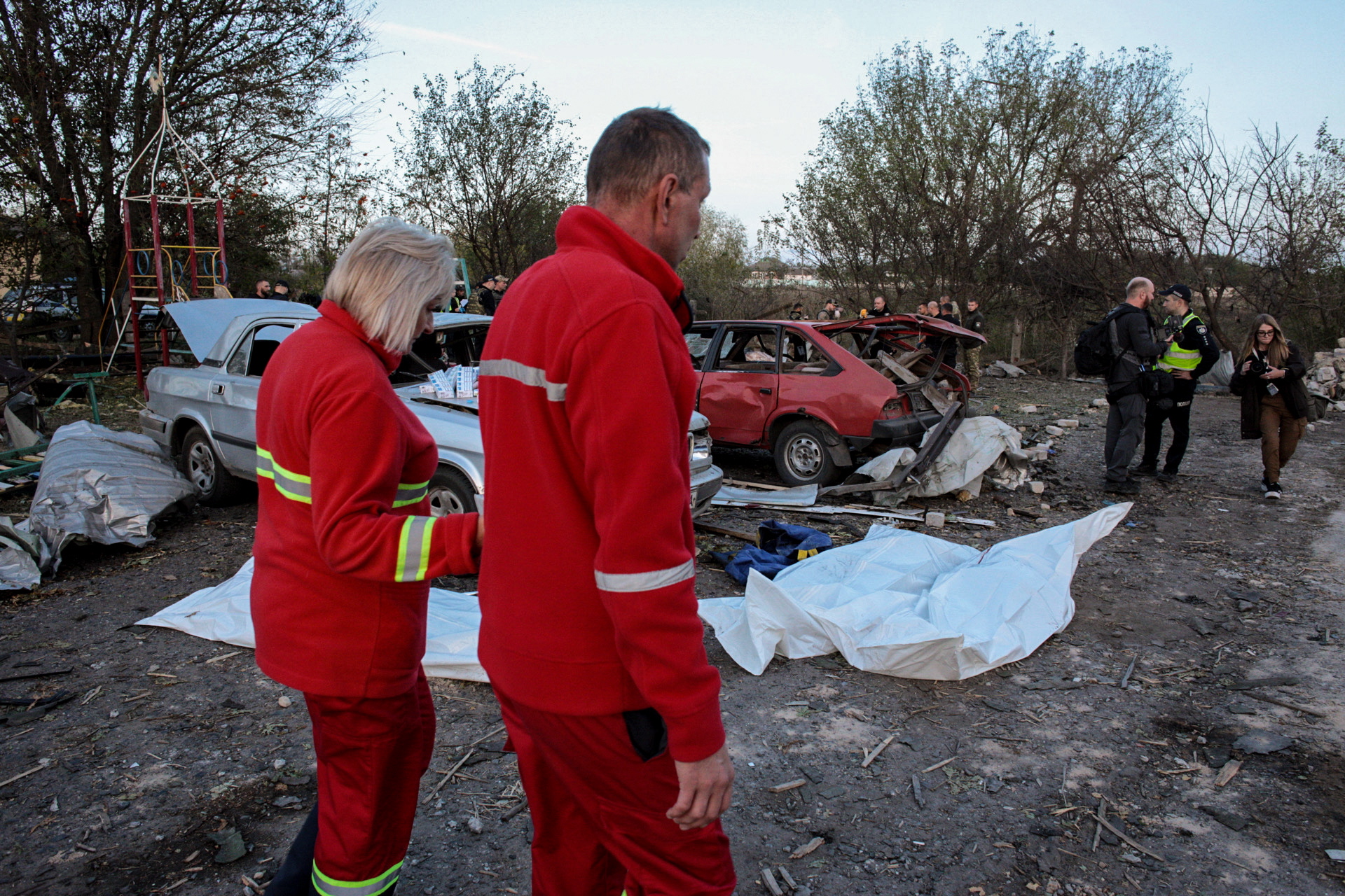 Al menos 51 personas murieron en el este de Ucrania tras un bombardeo ruso