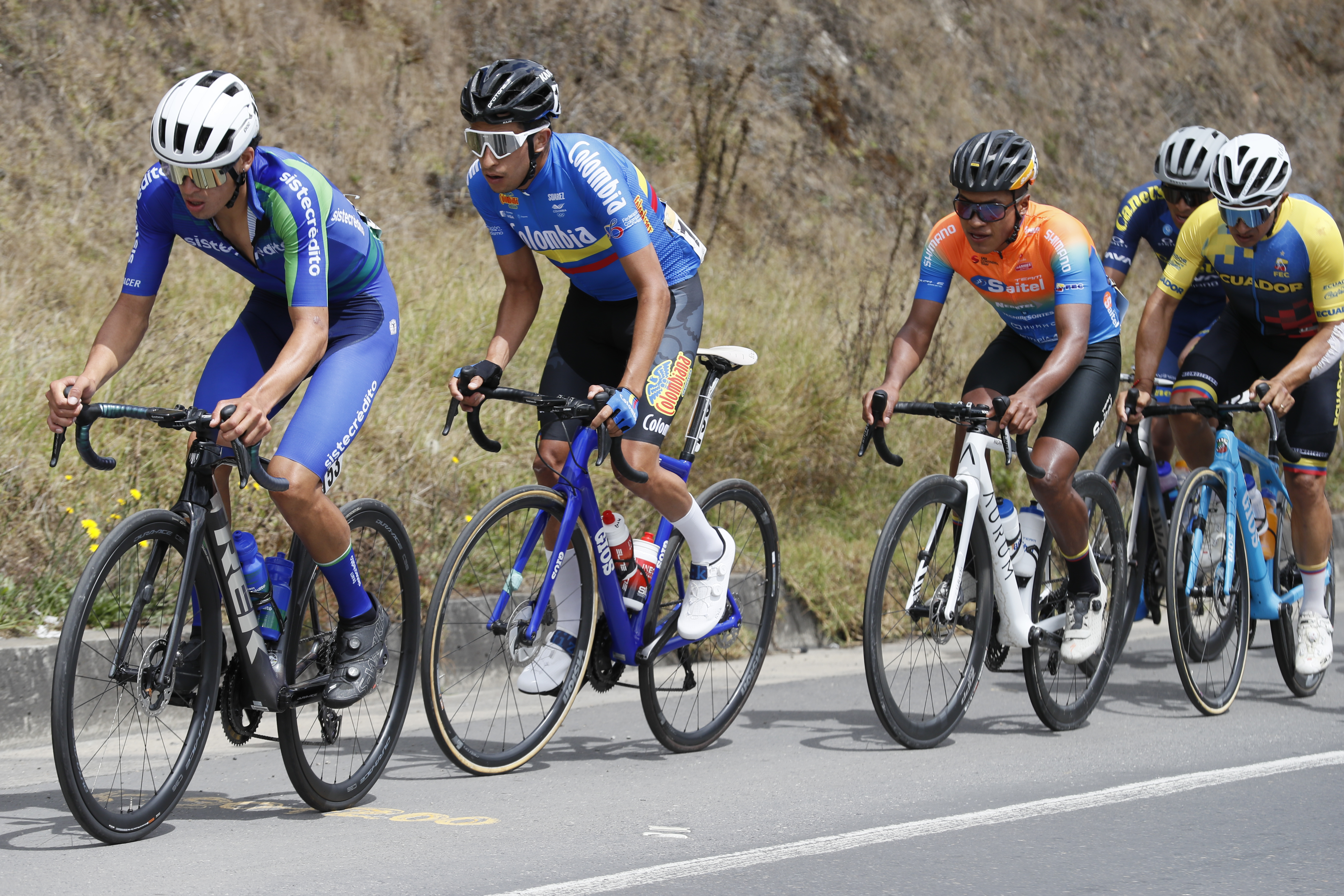 Así quedó la clasificación general del Tour Colombia 2024, tras la cuarta etapa