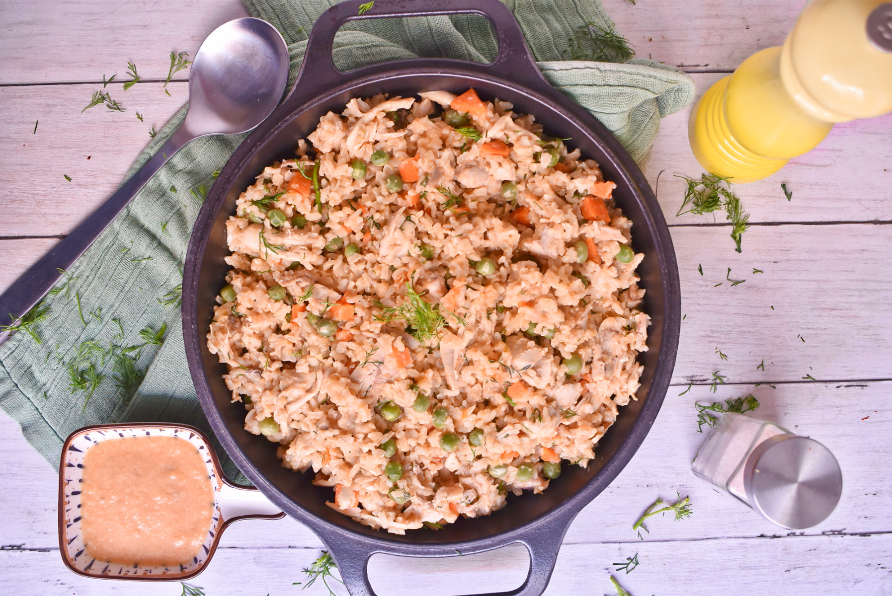 Arroz con pollo saludable: cómo hacerlo sin perder sabor