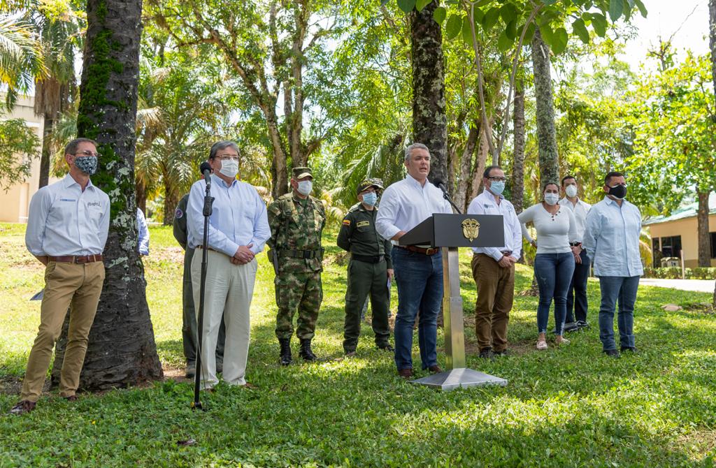 Nicolás Maduro estaría detrás de “plan” para desestabilizar a Colombia, aseguró Duque