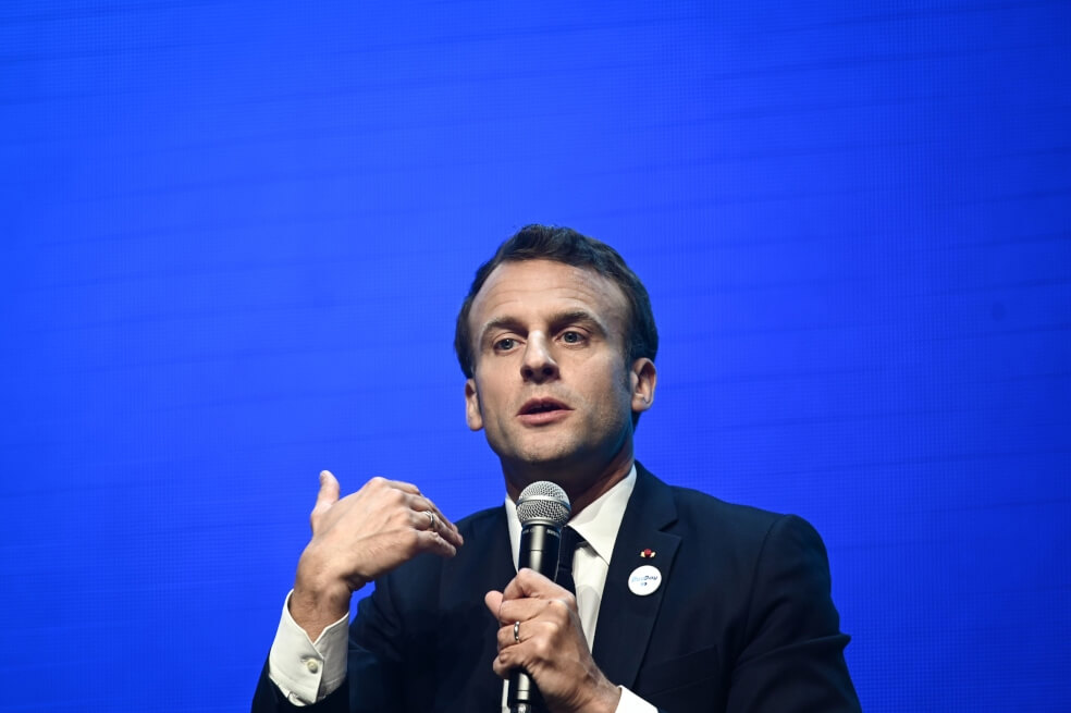 Emmanuel Macron, presidente de Francia. / AFP