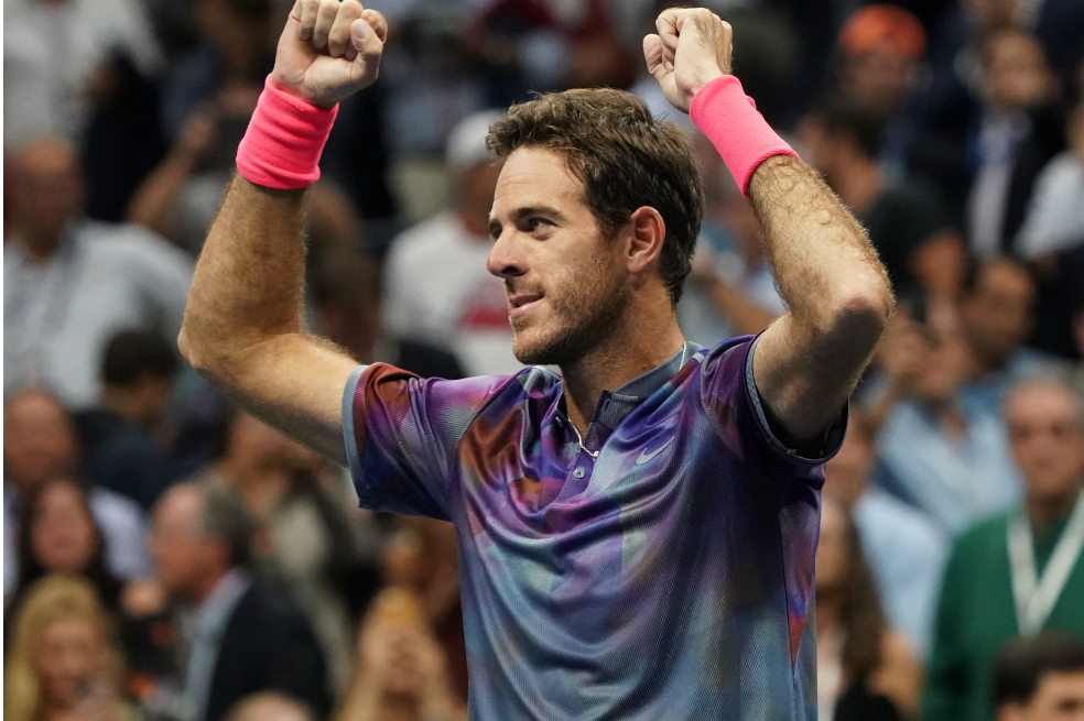 Del Potro eliminó a Federer y jugará la semifinal del US Open ante Nadal