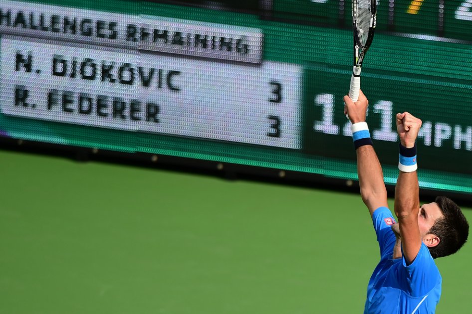 Djokovic derrotó a Federer y ganó el Masters 1.000 de Indian Wells