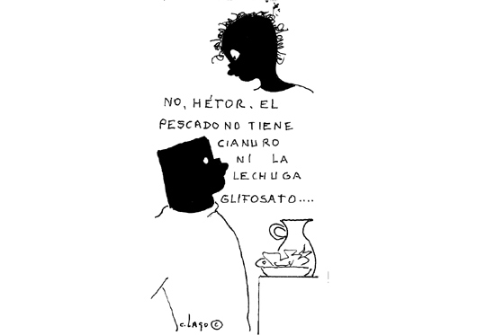Ni cianuro, ni glifosato