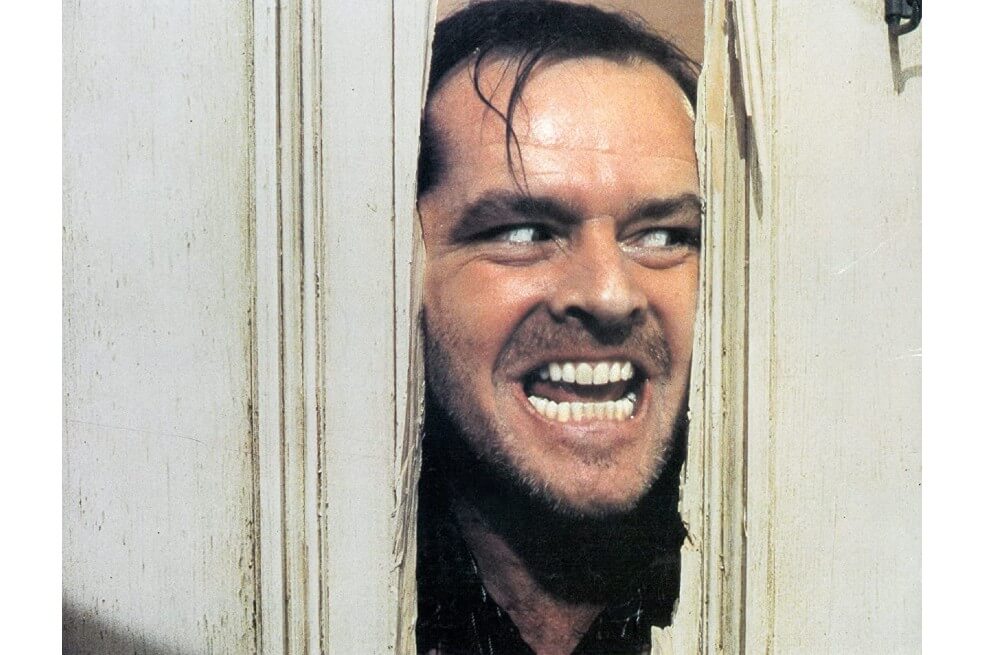 Jack Nicholson interpretó a Jack Torrance en la película. / The Shining