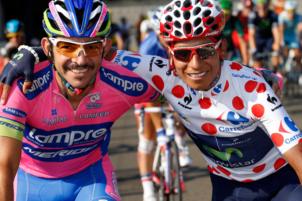 Así vivió Nairo Quintana la última etapa del Tour de Francia