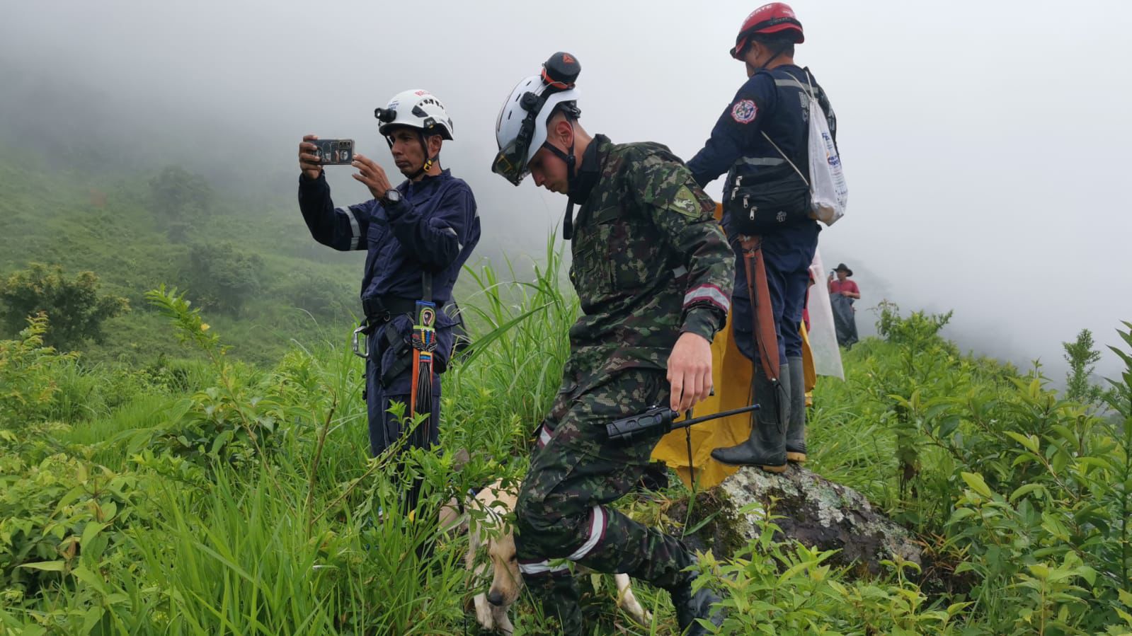 Buscan a cuatro campesinos desaparecidos tras deslizamiento en Boyacá
