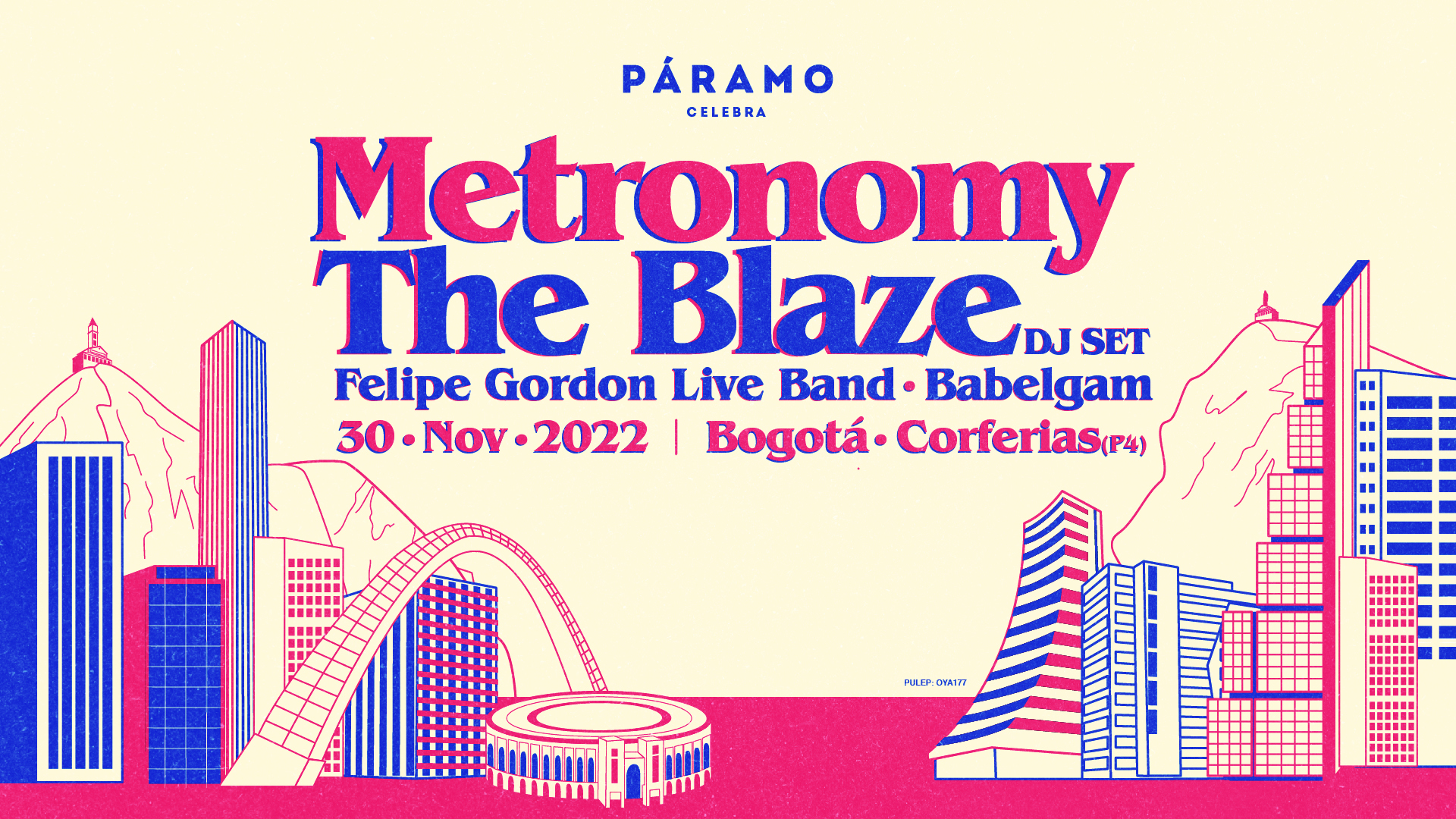 Metronomy y The Blaze, Páramo celebra un año lleno de música