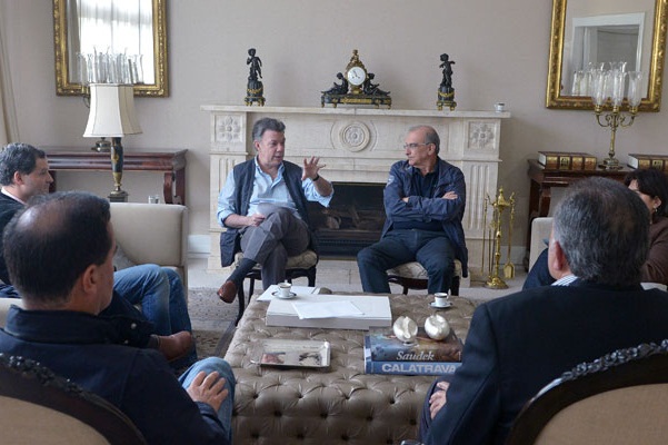 «El compromiso de las Farc con la paz está a prueba»: Santos
