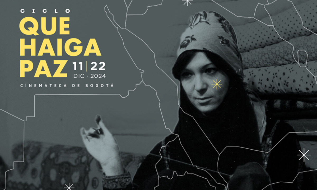 La Cinemateca de Bogotá presentará en diciembre el ciclo “Que Haiga Paz”