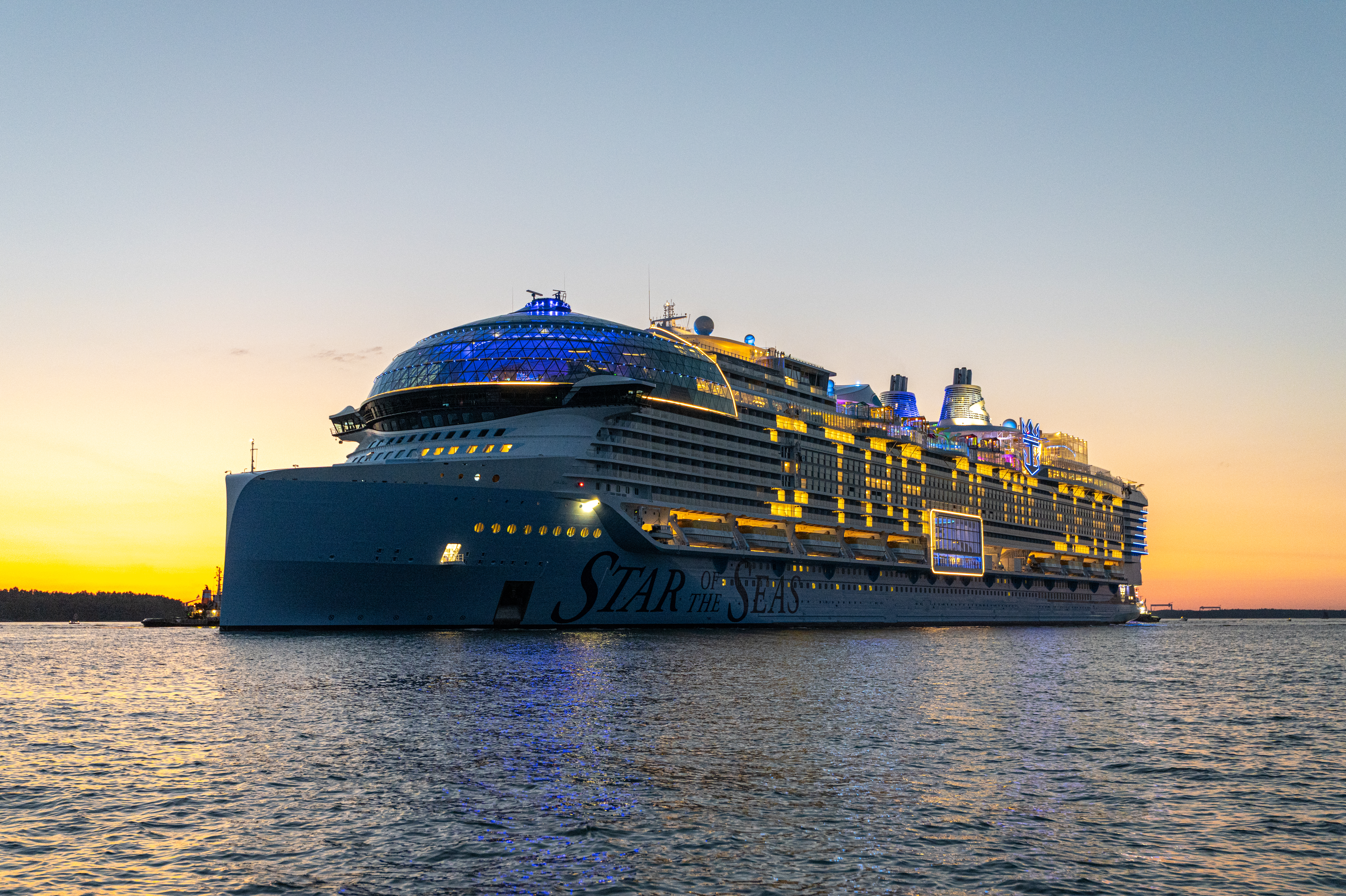 Start of the Seas de Royal Caribbean: a bordo del crucero más grande del mundo