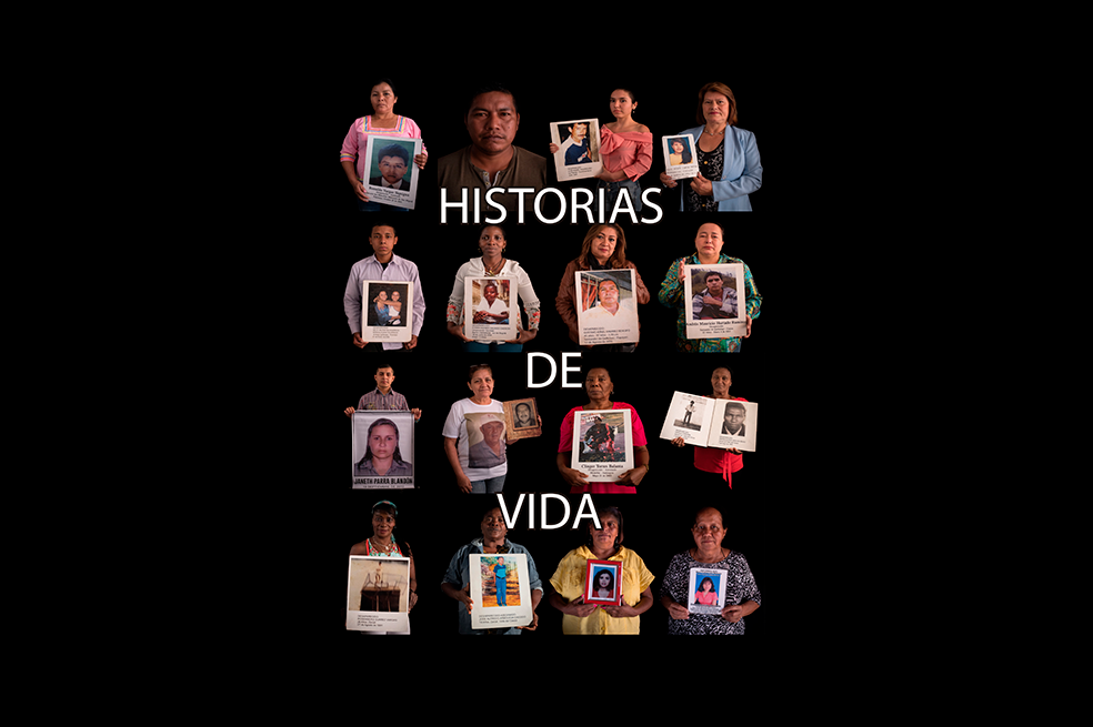 “Historias de vida”, un acto de justicia poética para los familiares de desaparecidos