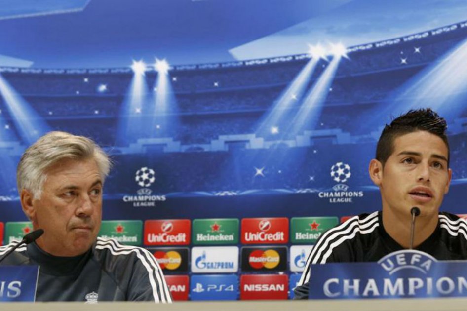 James Rodríguez reconoce el mal momento que atraviesa el Real Madrid