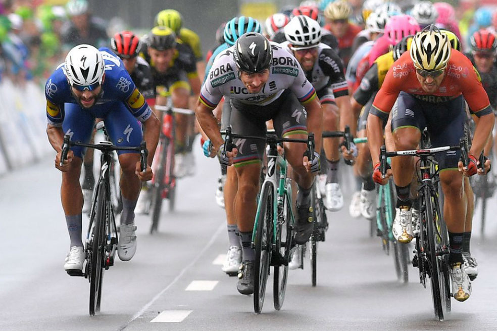 Fernando Gaviria, de nuevo fue segundo en la Vuelta a Suiza; Küng sigue líder