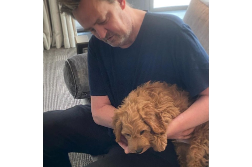 ¿Qué pasará con el perro de Matthew Perry? Esta actriz de “Friends” podría adoptarlo