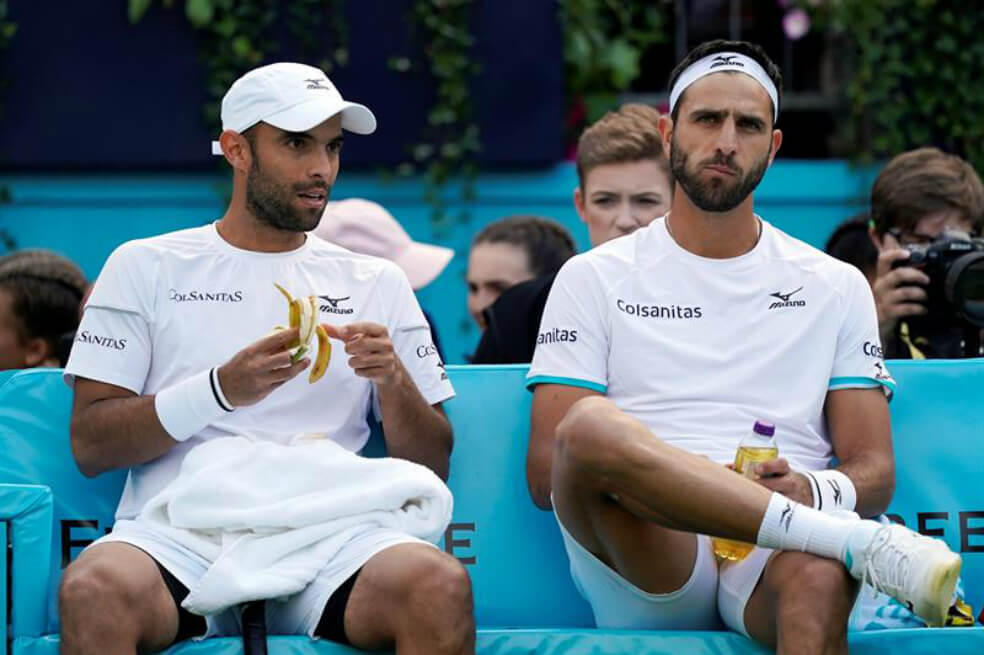 Murray volvió a competir y le ganó en dobles a Cabal y Farah