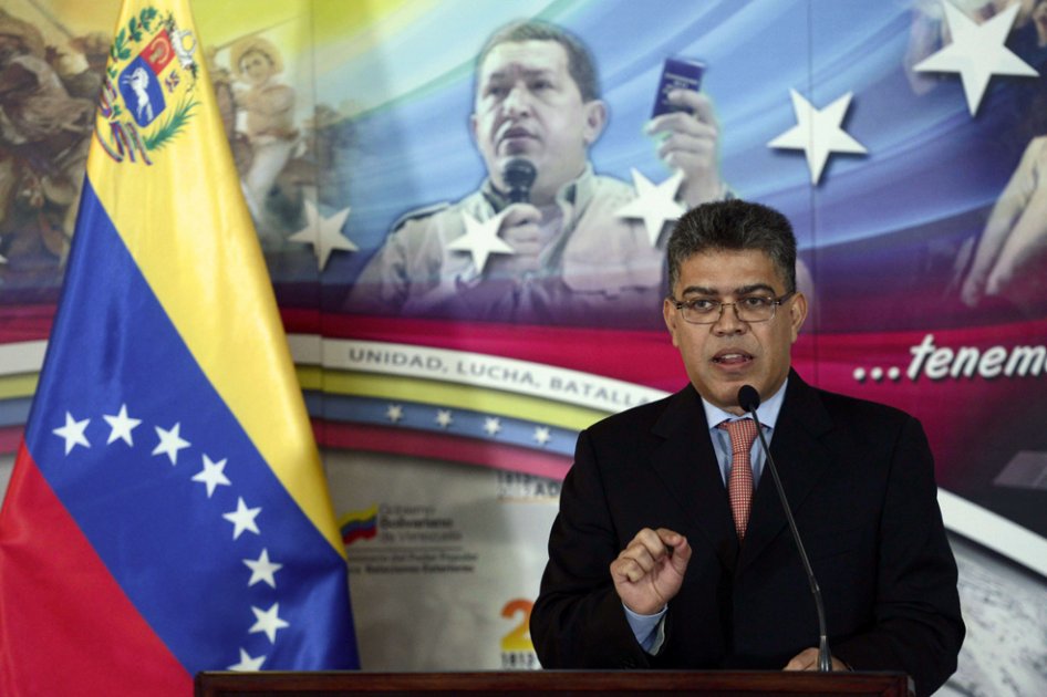El canciller de Venezuela, Elías Jaua.
