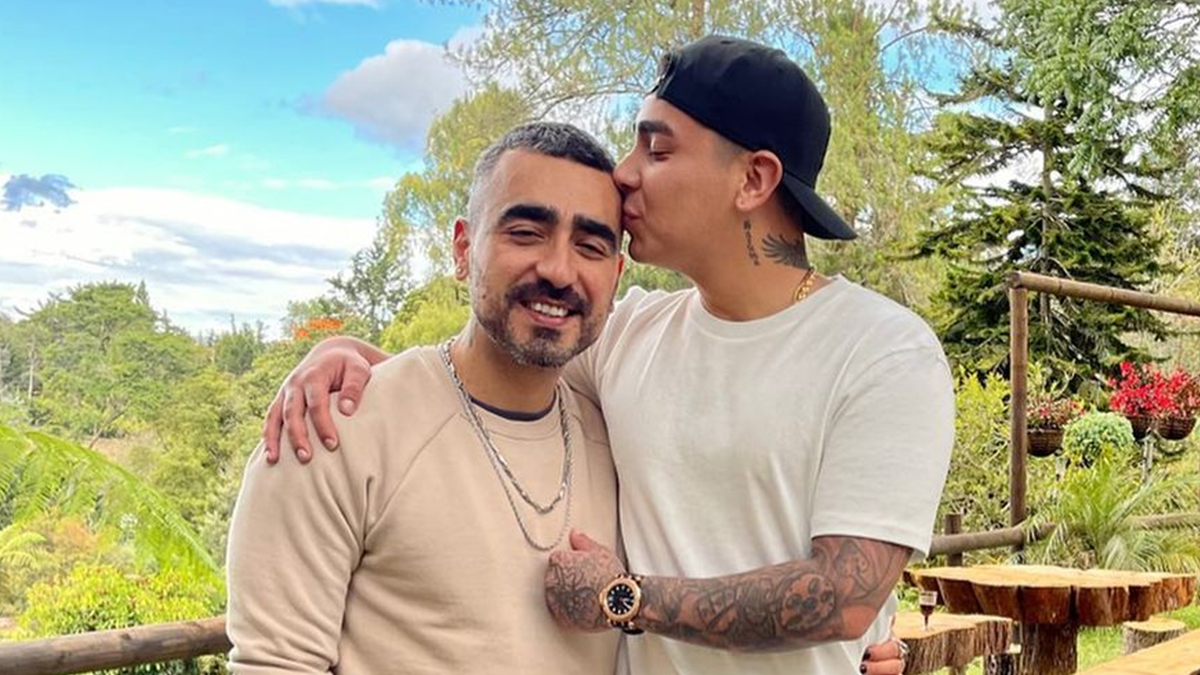 Felipe Saruma y Samy Camargo, su papá