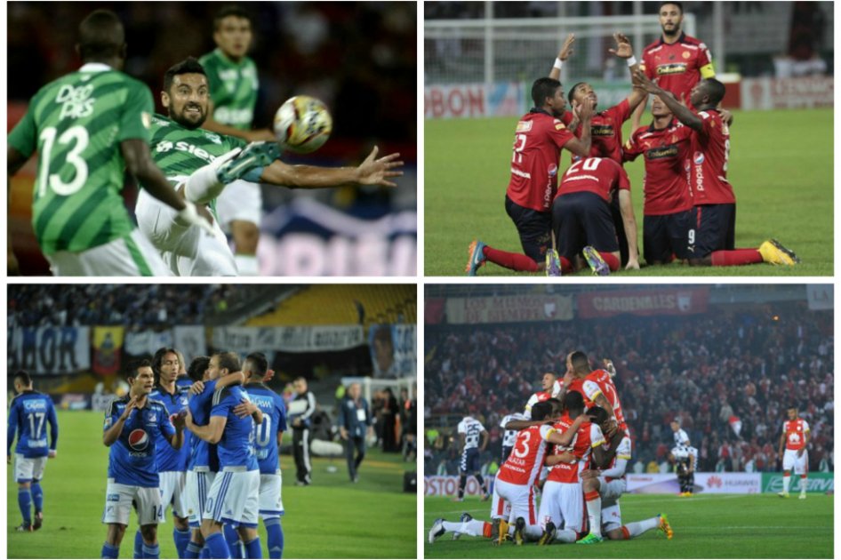 Definida la programación para la undécima jornada de la Liga Águila