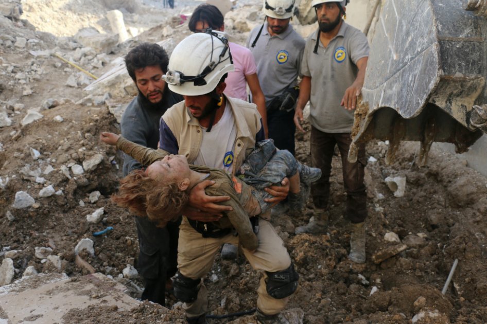 Estos son quienes rescatan vidas en Siria aunque arriesguen las suyas