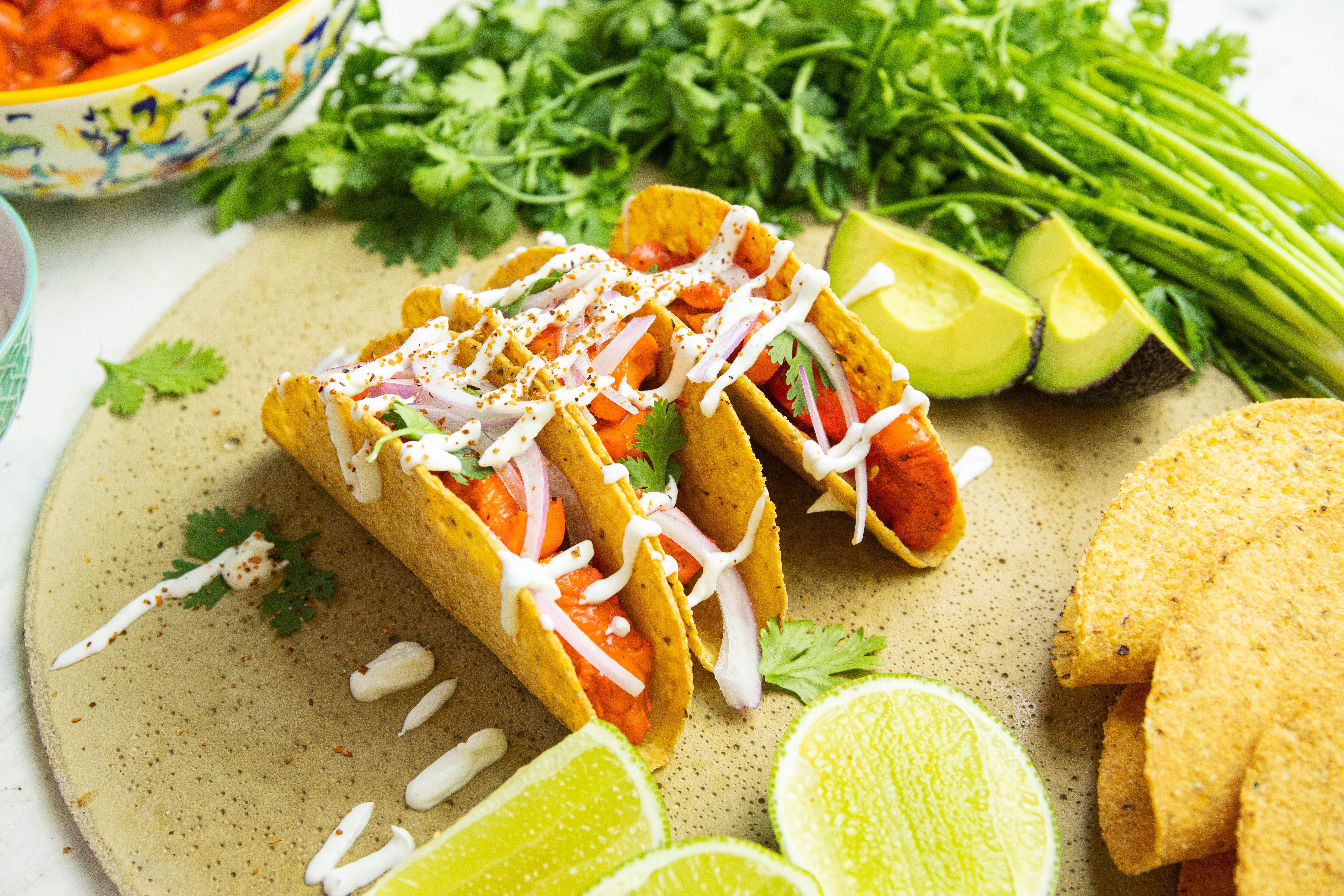 ¡Prepara estos tacos saludables de zanahoria en tu freidora de aire!