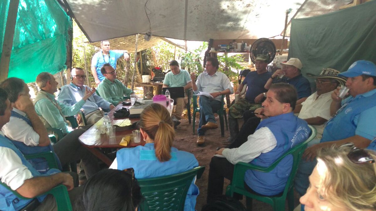 Así se inició el desarme definitivo de las Farc