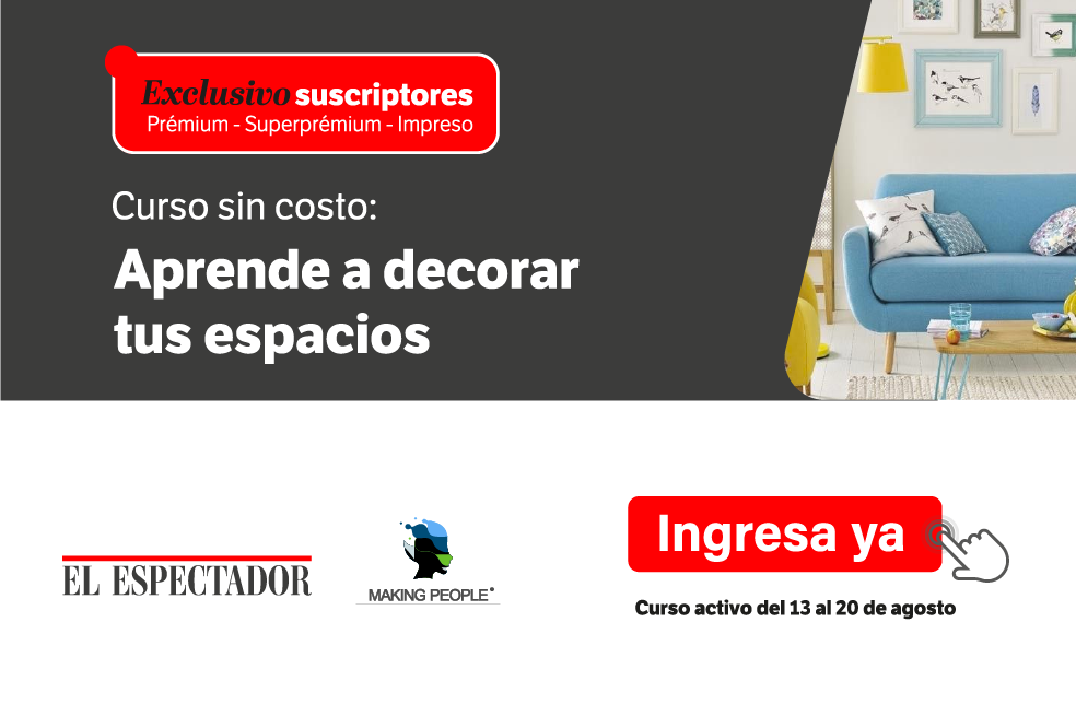 Curso: Aprende a decorar tus espacios