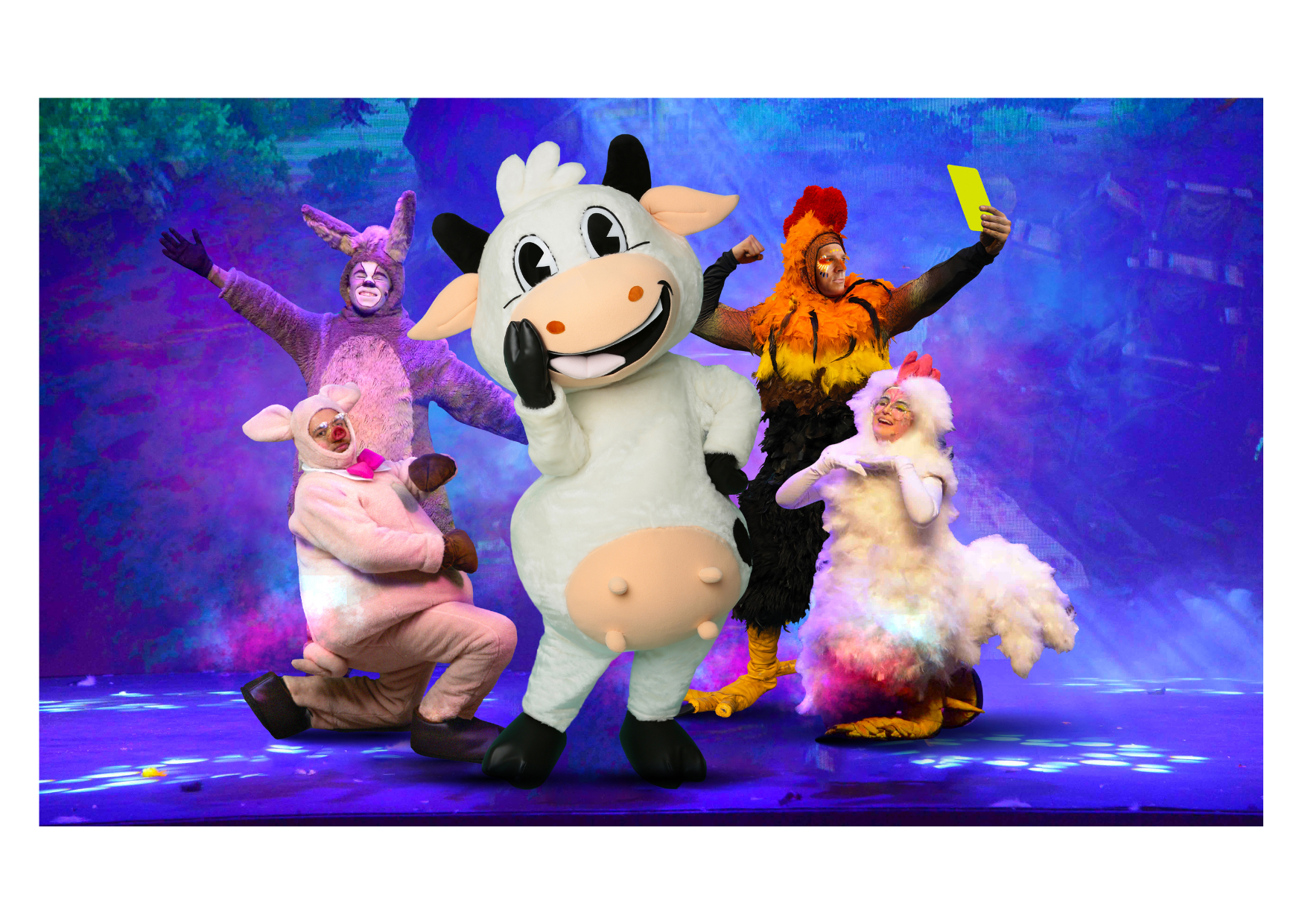 La Vaca Lola regresa a Bogotá con su obra 'Una Aventura en las Nubes' en el Teatro Cafam, el 16 y 17 de noviembre.