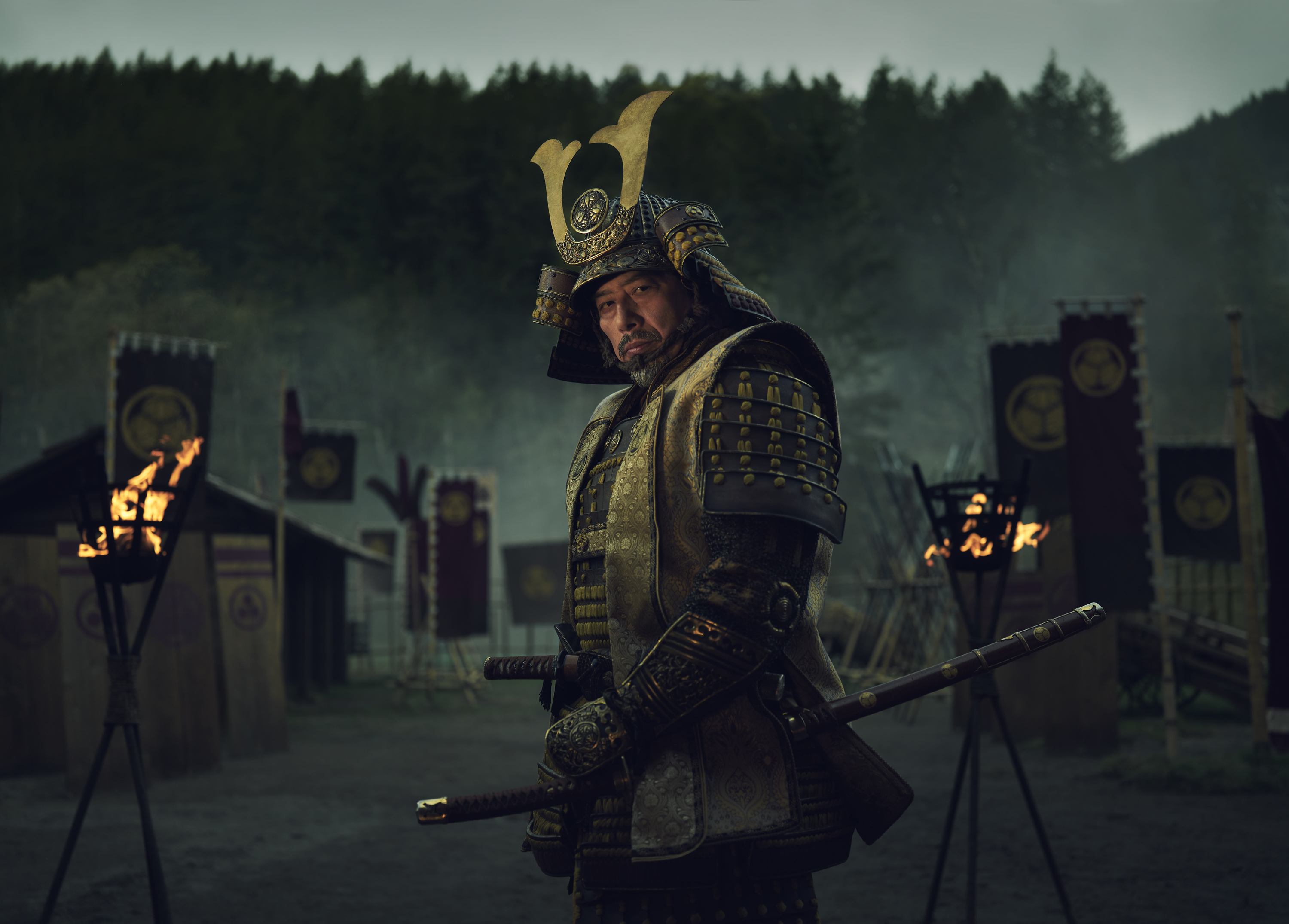 "Shogun" es una serie de FX ambientada en el japón feudal.