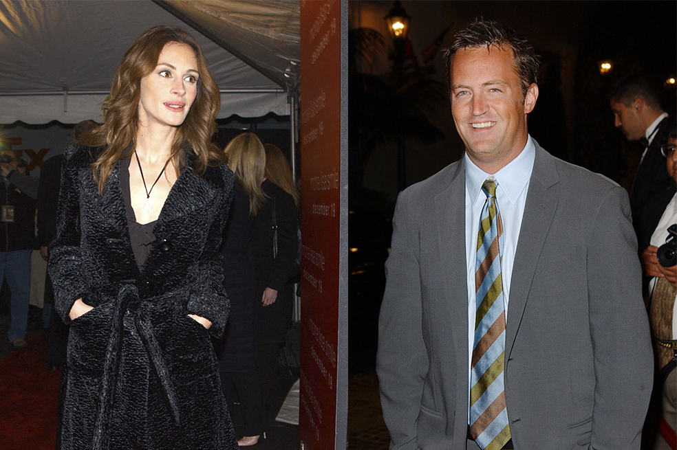Matthew Perry habría honrado a su exnovia Julia Roberts con su muerte. Así lo hizo