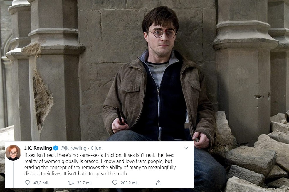 Daniel Radcliffe responde a polémicos trinos de JK Rowling sobre identidad de género