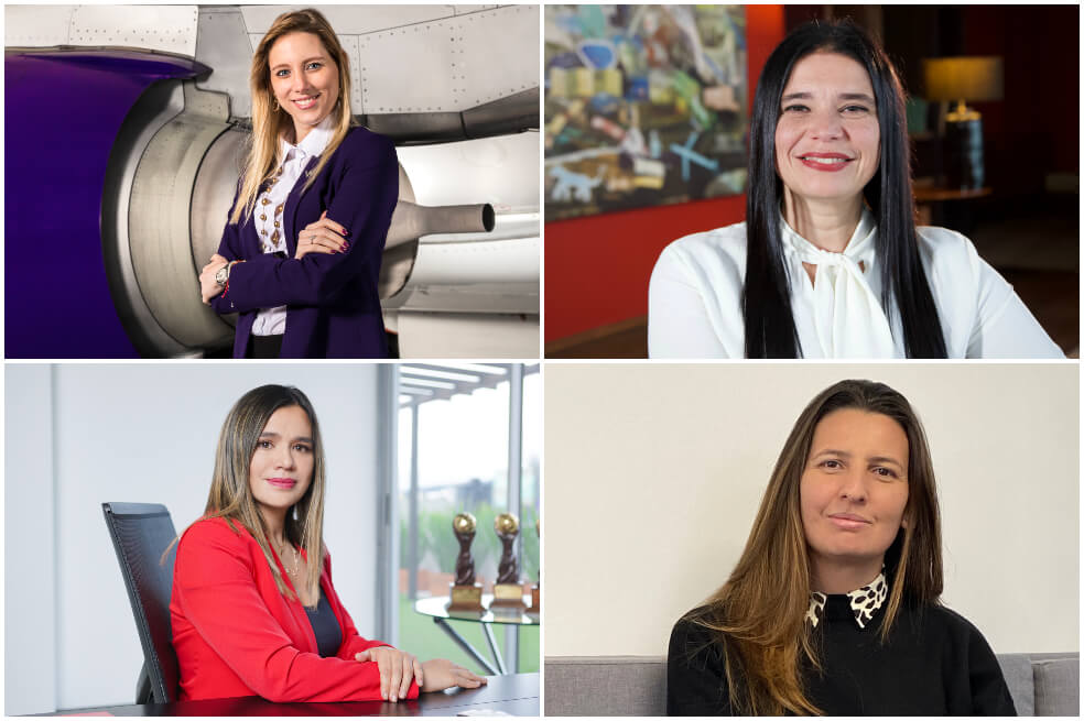 Carolina Cortizo, directora general de Wingo; Alexandra Bueno, gerente general de Hyatt Regency Cartagena; Laura Muñoz, presidenta de On Vacation; y Catalina Prieto, “country manager” de Despegar Colombia. 


 / Fotos: Cortesía