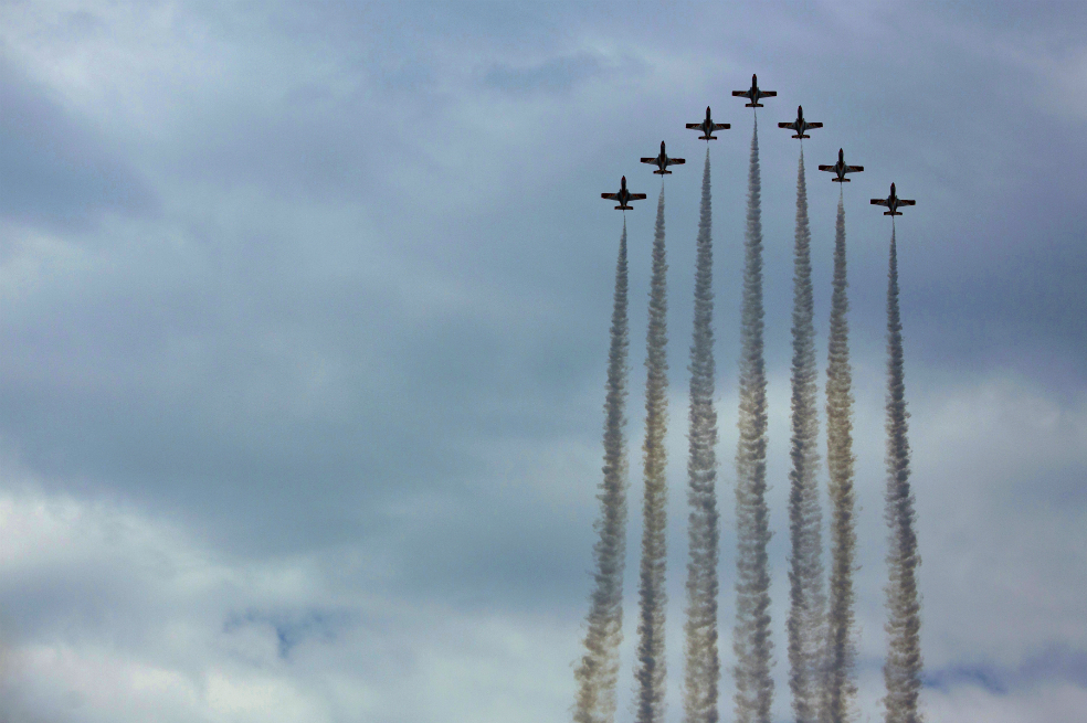 La mejores imágenes del festival aéreo internacional de Torre del Mar