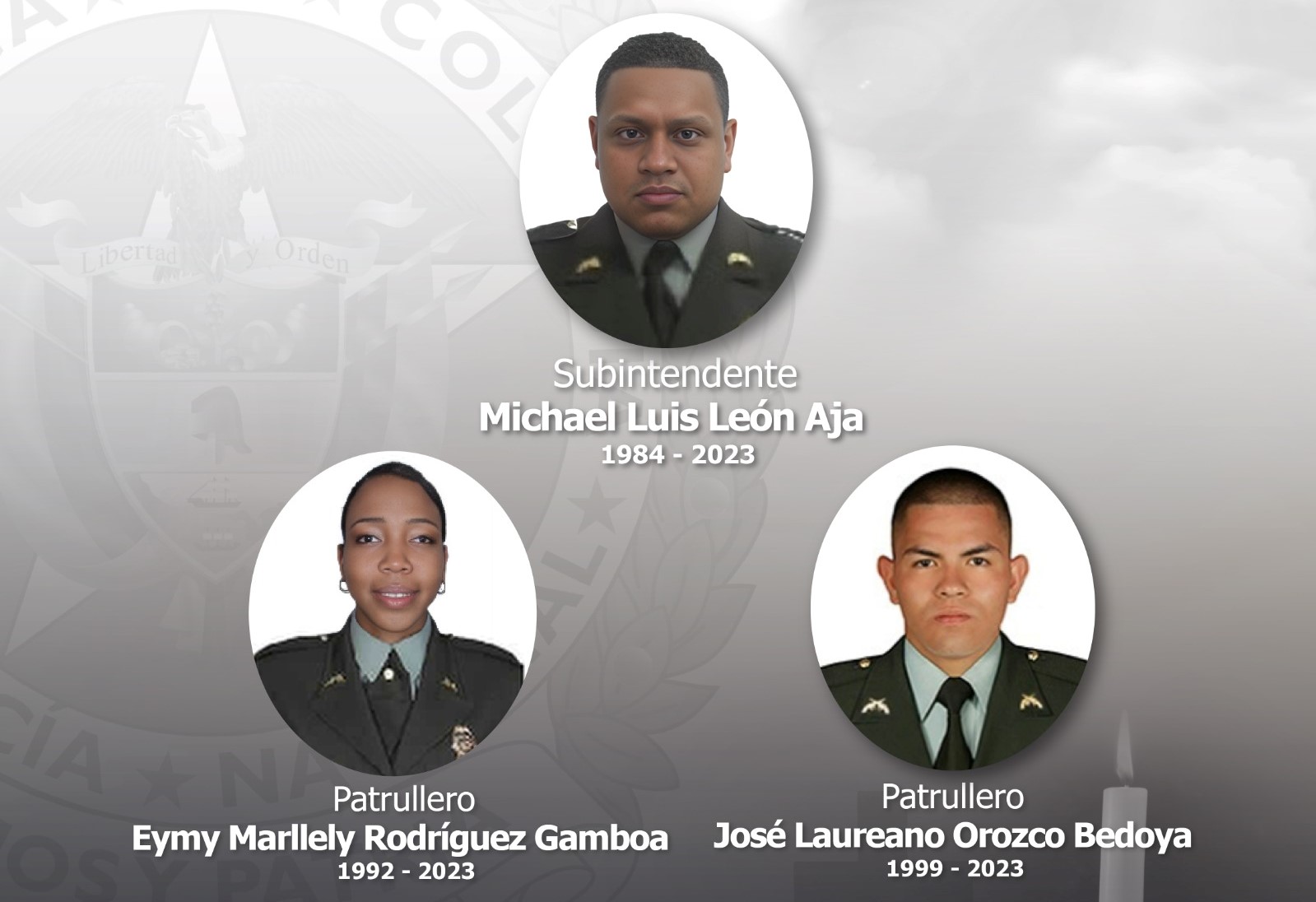 Acribillan a tres policías en el Cauca: Policía señala a las disidencias FARC