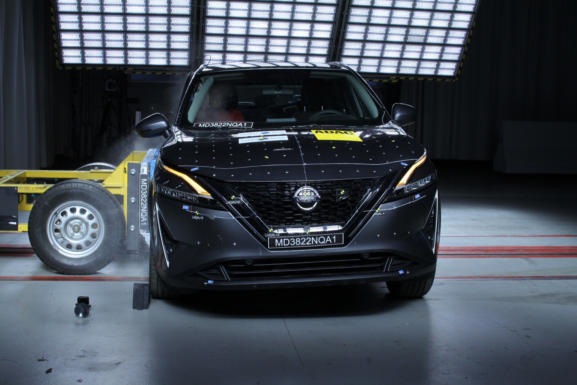 Nissan Qashqai obtuvo cinco estrellas en las pruebas realizadas por Latin Ncap.