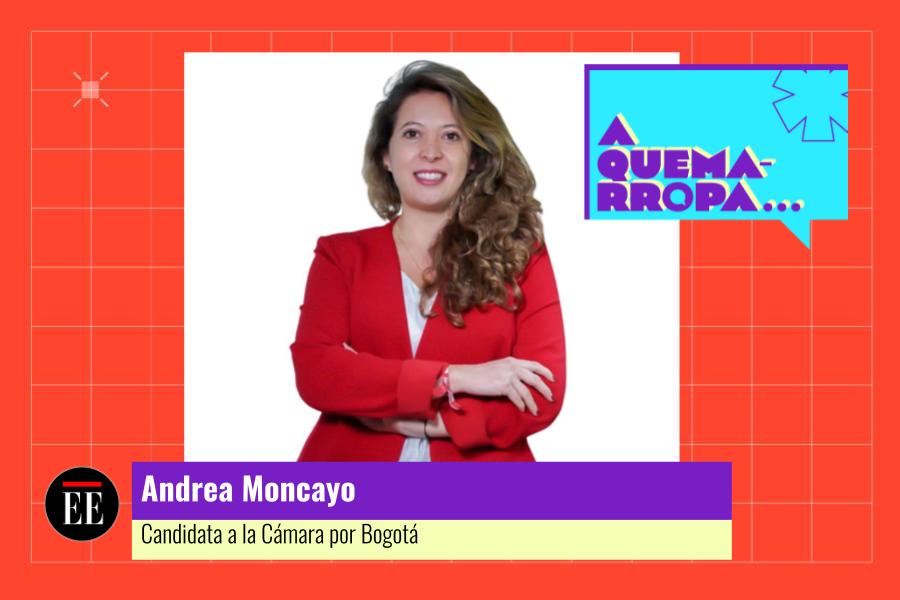 A Quemarropa con Andrea Moncayo, candidata la Cámara por el Nuevo Liberalismo