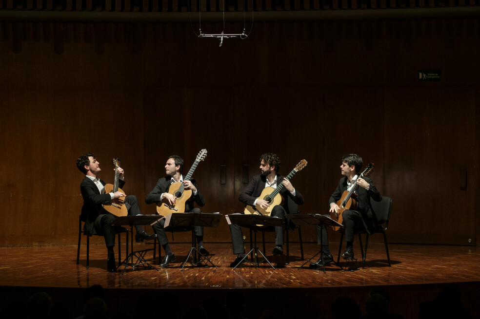 Diálogo a partir de la interpretación del cuarteto Éclisses